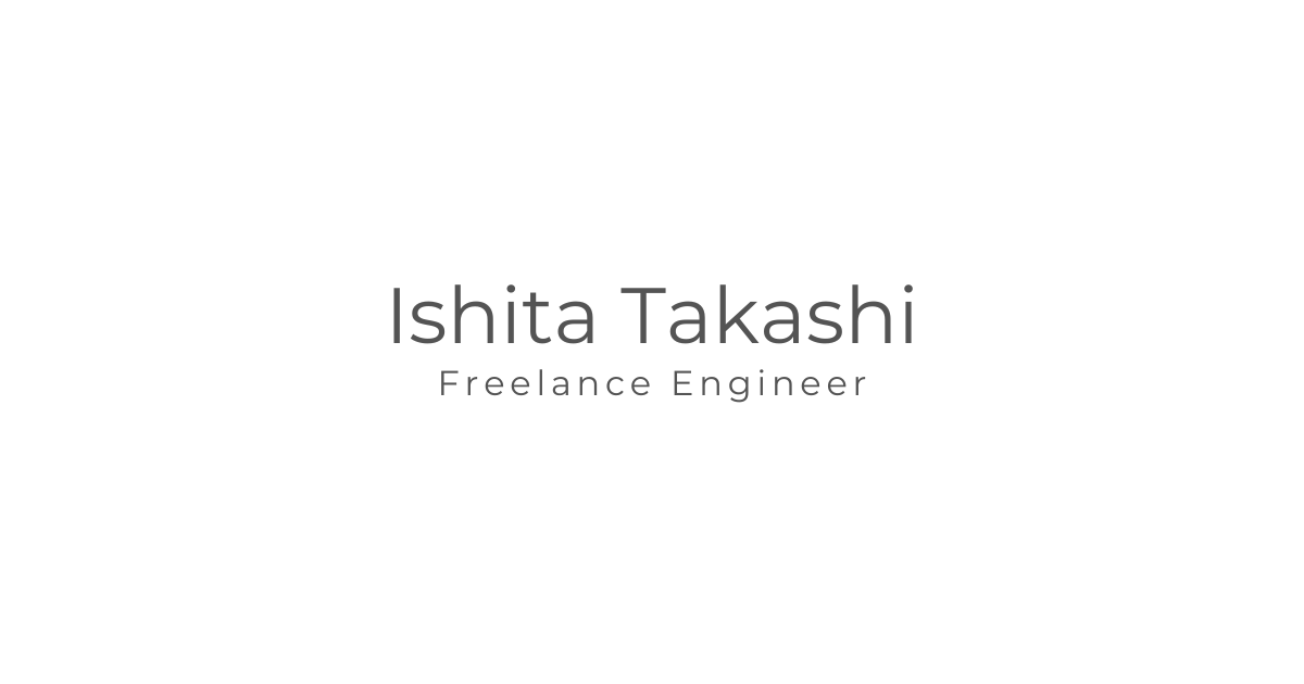 Ishita Takashi Freelance Engineer Logo